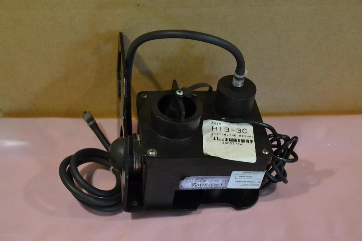 Used VIDEOJET RES-HI INK SYSTEM 30407 0713 010 H13-3C