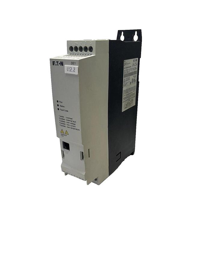 Used EATON DE1 Power XL Variable Frequency Drive DE1, Power XL, DE1-343D6FN-N20N