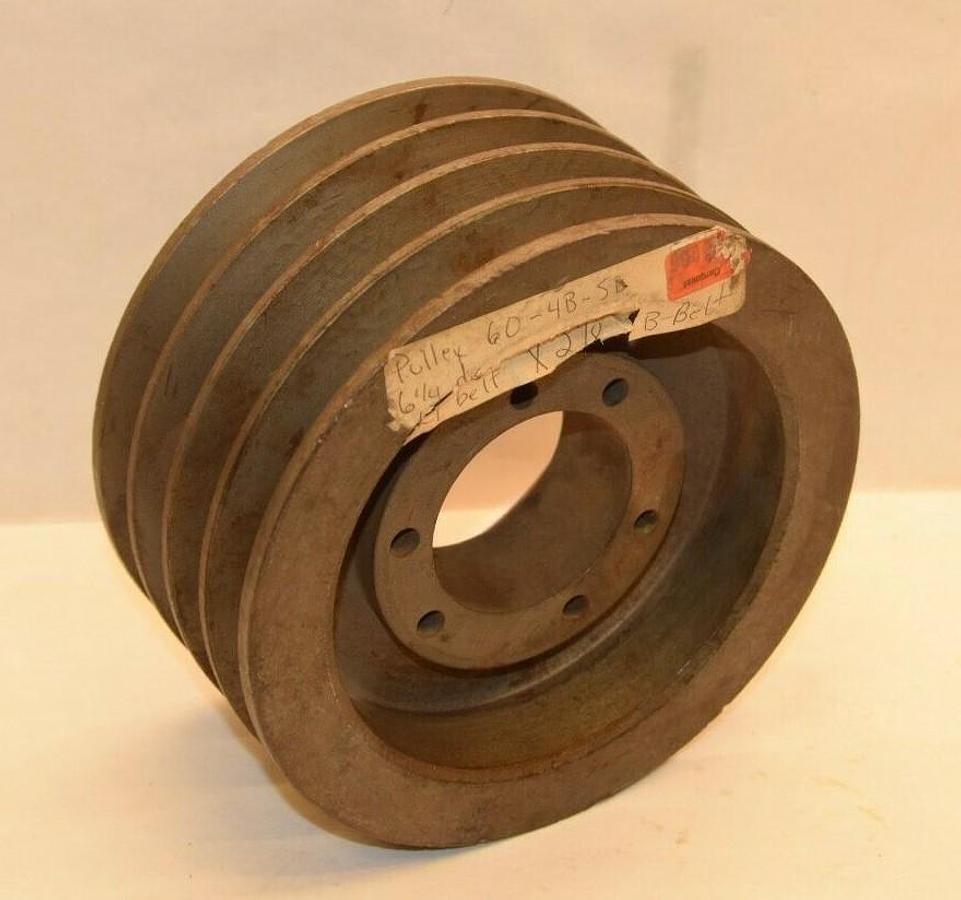 (NEW) 60-4B-SD 6.0-4B-SD 4 Groove Pulley Sheave