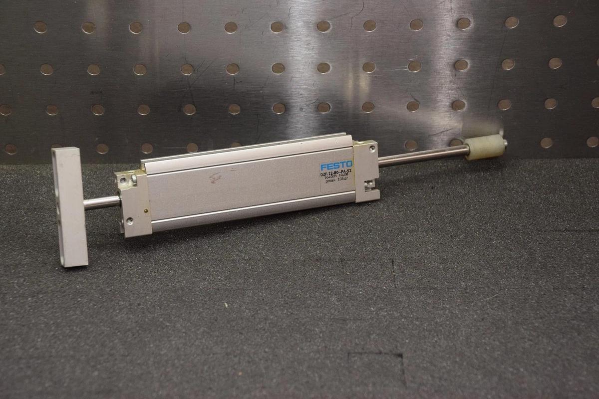 FESTO DZF-12-80-PA-S2 DZF1280PAS2 10 BAR SLIDE CYLINDER NEW