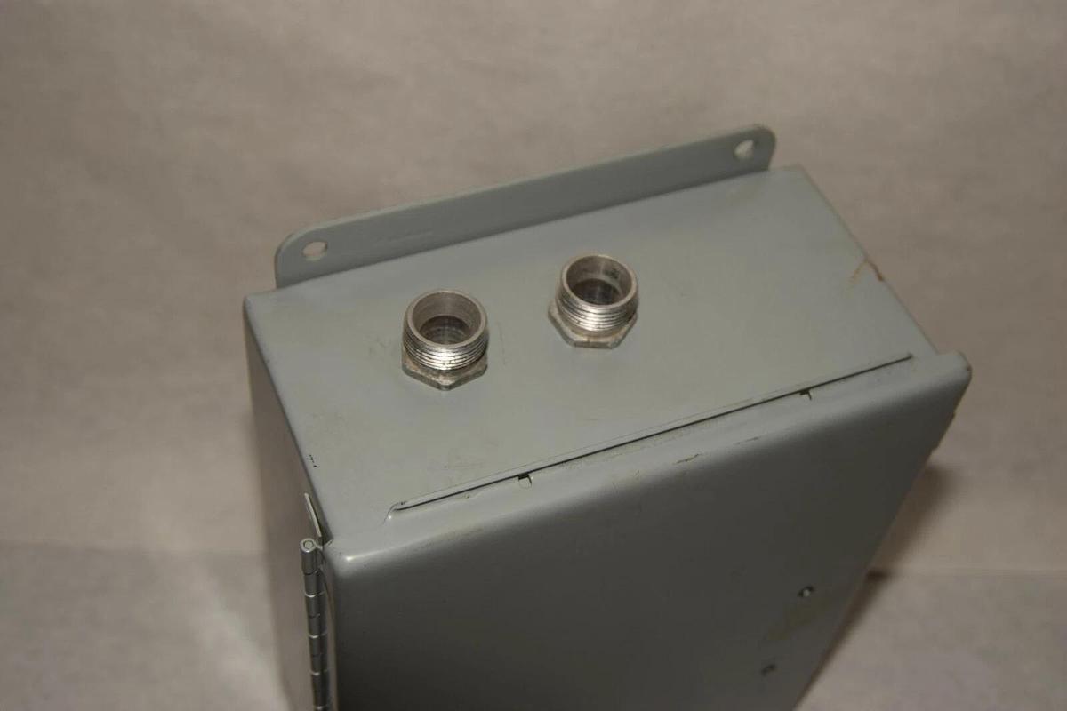 Used HOFFMAN A1008CHQR 10" x 8" x 4" Cutout Box