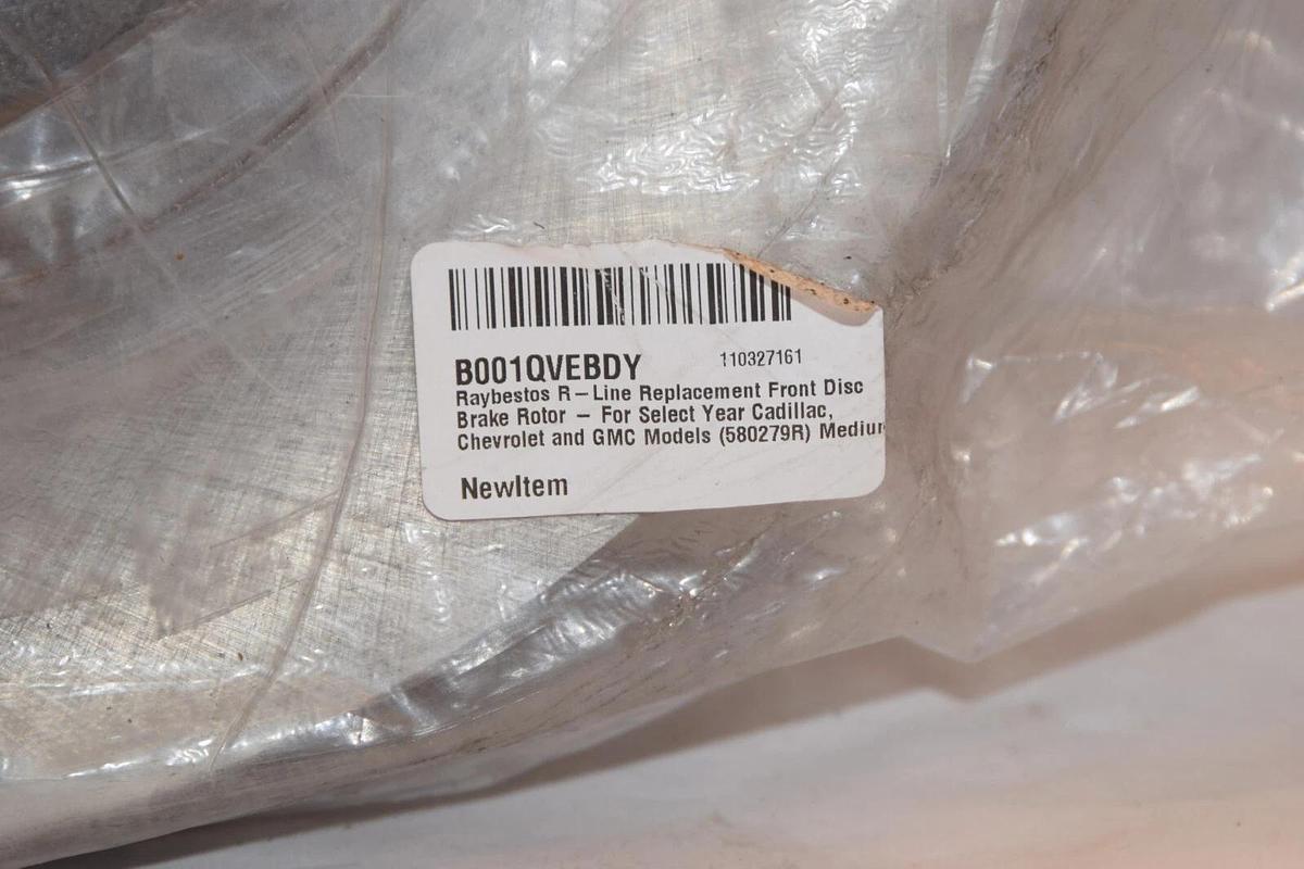 (NEW) RAYBESTOS 580279R R-Line Replacement Front Disc Brake Rotor Chevy GMC