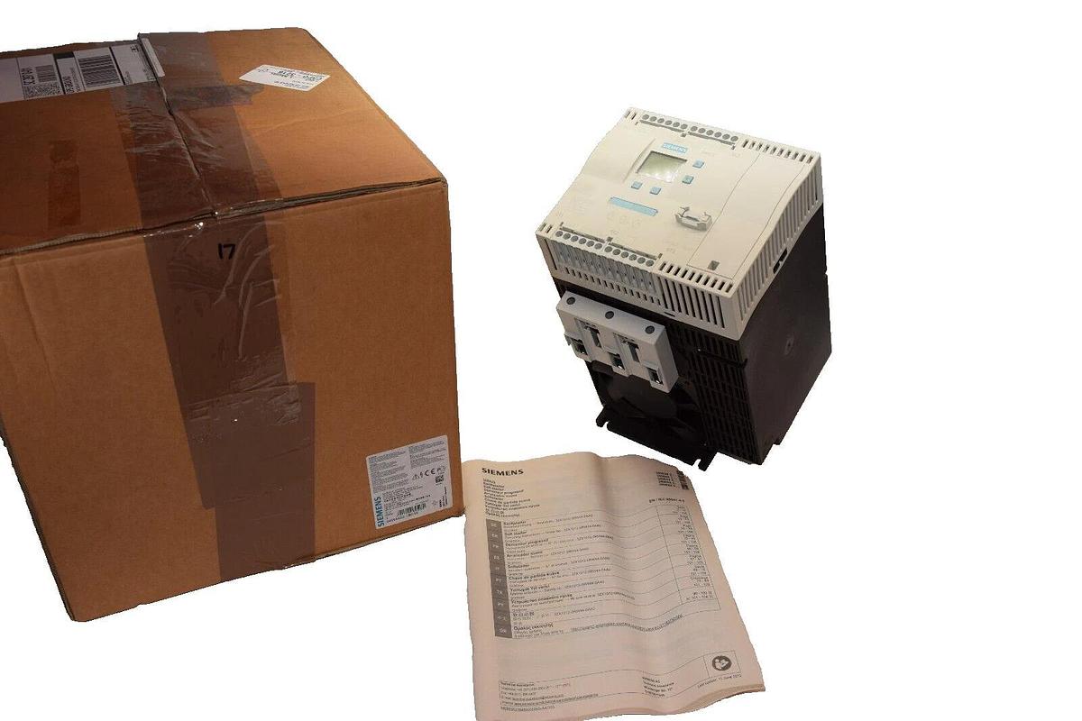Used (New) SIEMENS 3RW4422-1BC35 DRIVE, SOFTSTARTER 15kW 29A 400-600V