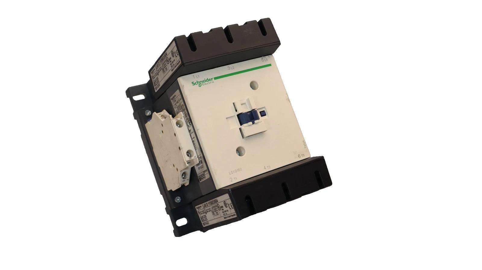 Schneider Electric Contactor LC1D150 1000V 250A 20V coil 3ph (New, READ)