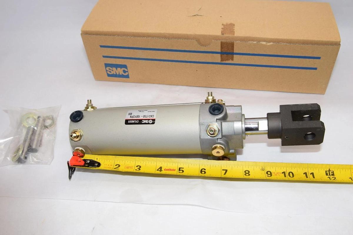 (NEW) SMC CKG1T50-100Y2PN 1.0MPa Clamp Cylinder