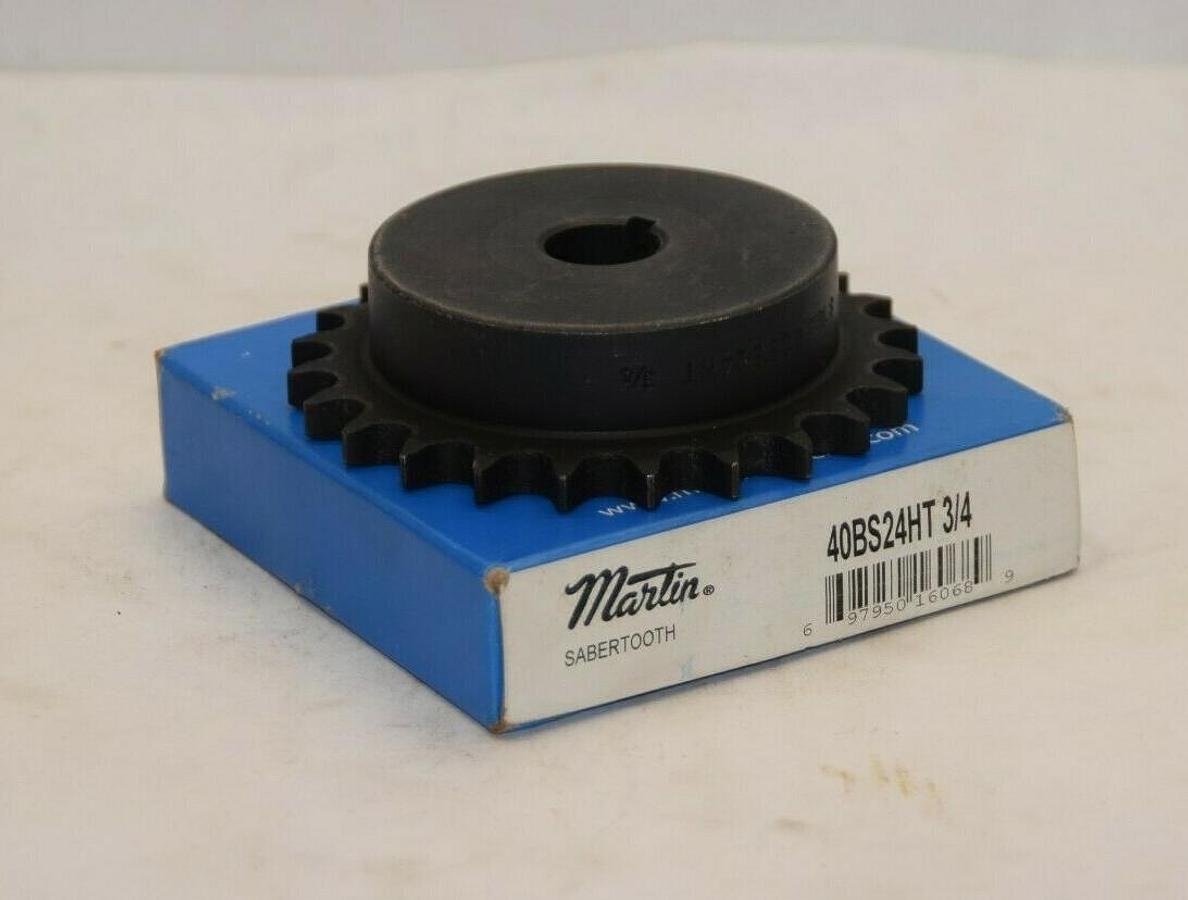 (NEW) MARTIN 40BS24HT 3/4 3/4" 24 Teeth Sprocket
