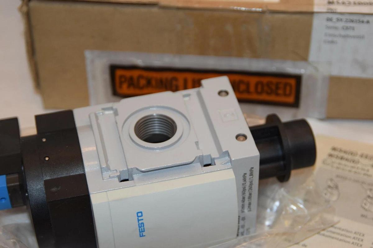 (NEW) FESTO M54210093 P1MIN: 4Bar P2Max: 18Bar Solenoid Valve