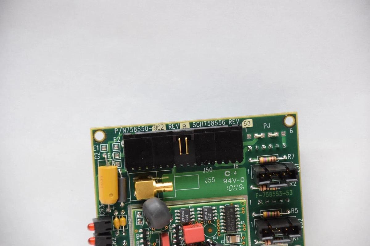 Used 758550-902 Rev B 758556 , Rev 53 , E04120770021 , F-758553-53 Circuit Board Card