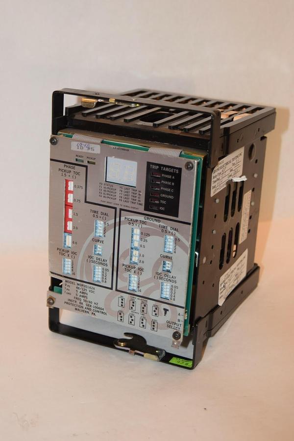 Used GE GENERAL ELECTRIC MDP201A2A 48/125VDC 5A 50/60Hz Voltage Relay