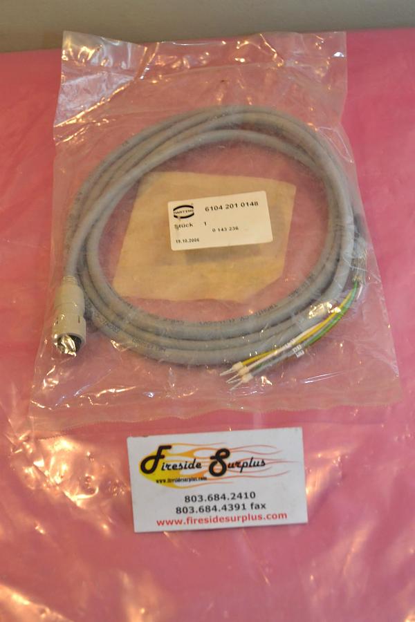 HARTING CONNECTION CABLE 6104 201 0148 61042010148 2589008 14443 2191-00 NEW