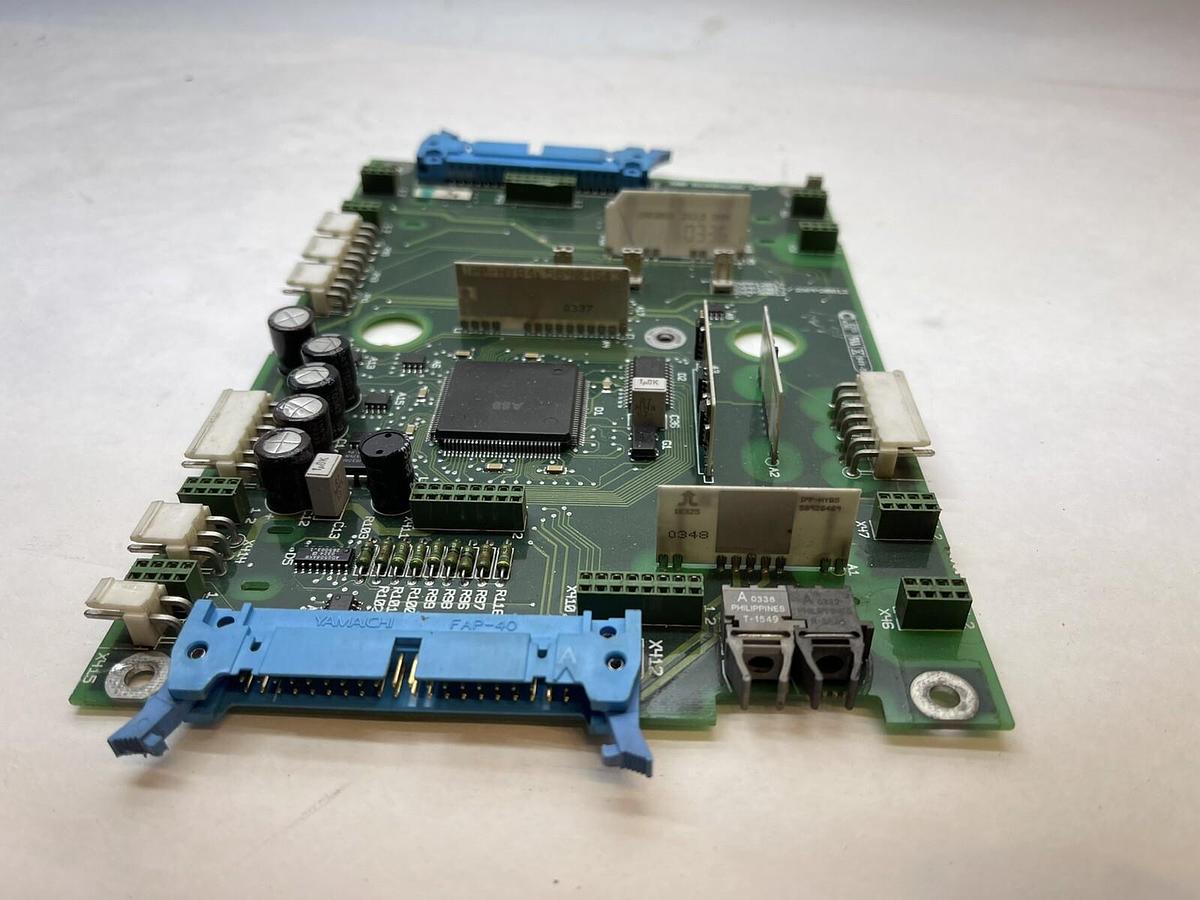 Used ABB 61336125G  NINT-72C  Main Circuit Board Interface CARD ABB  (damaged)