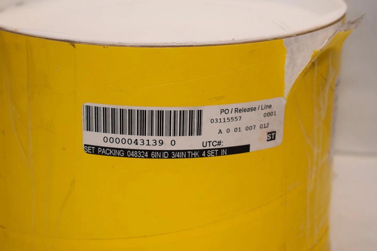 CHESTERTON 1730 Mechanical Seal Service Packing Cut Ring 7.187x8.687x.75 4-RNG