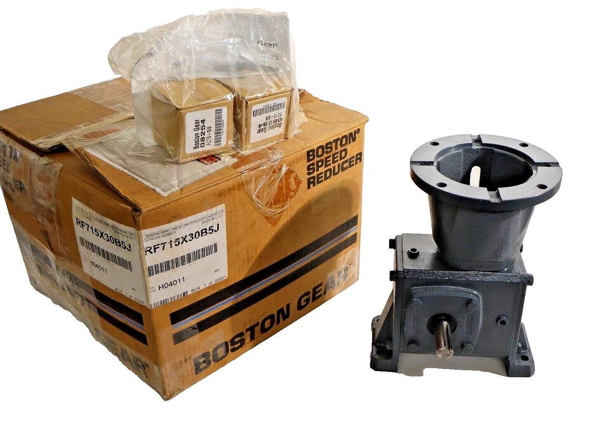 BOSTON GEAR 30:1 Right Gear Box Speed Reducer RF715X30B5J RF715-30-B5-J (NIB)
