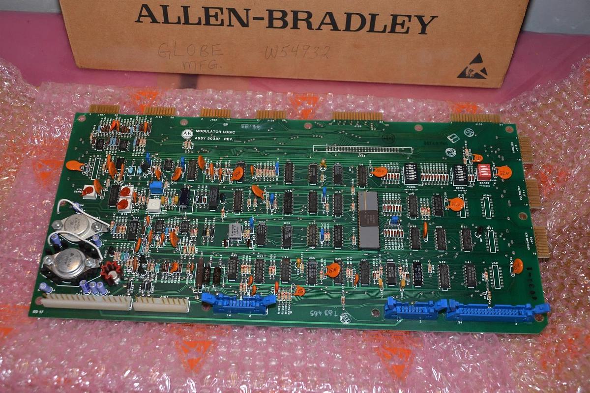 ALLEN BRADLEY MODULATOR LOGIC CARD 50387 REV. M OR P NEW