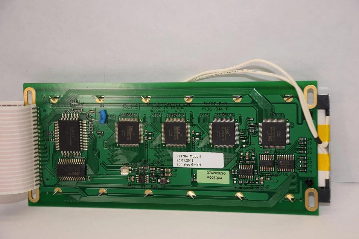 Used NAN YA PLASTICS CORP. M003QP1S Rev  B Screen Display