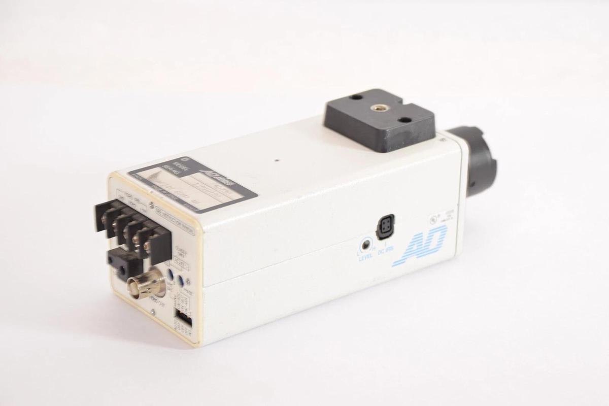 Used AMERICAN DYNAMICS AD730 24V 60Hz CCD Camera With 8mm , 1/2" 1:1.2 Lens