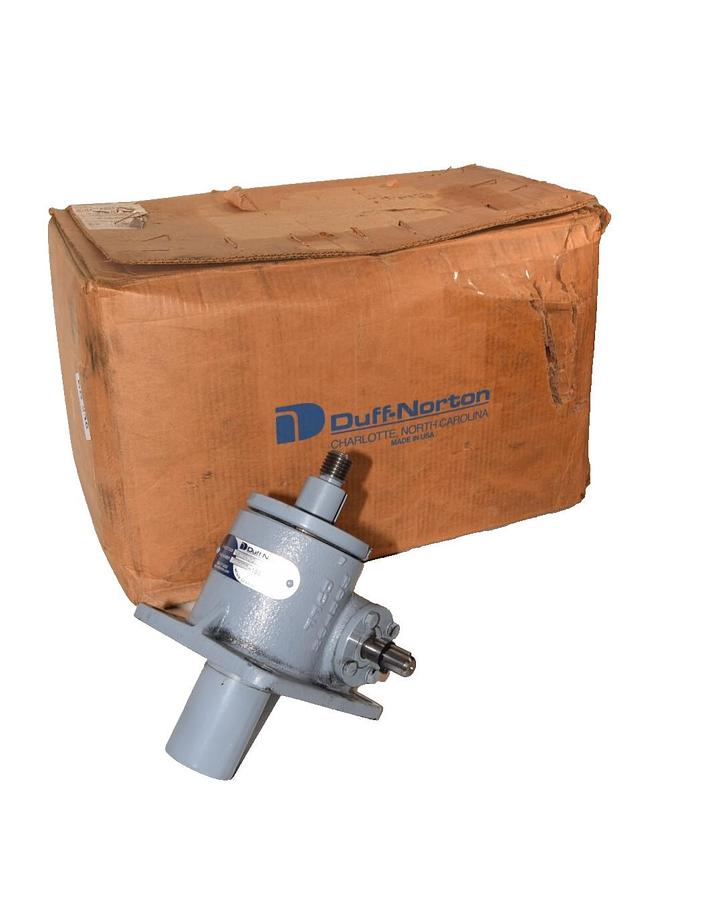 (NEW) DUFF-NORTON M10005-166 M.10005-166 3/4" Shaft Worm Gear Actuator