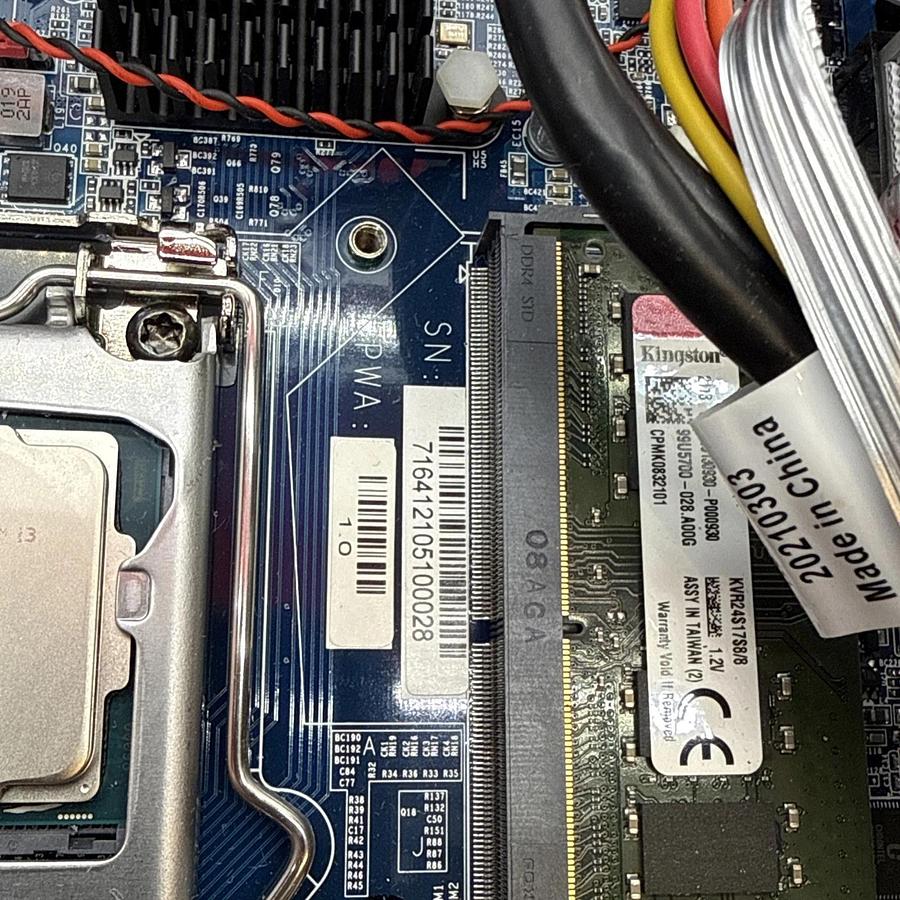 Used Siemens PC PWA:1.0 Industrial Motherboard Computer i3  (New No Hard drive)