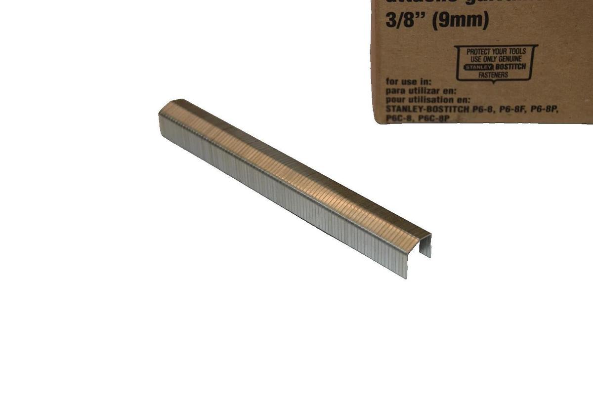 Stanley / Bostitch STH5019 3/8 , 3/8" Galvanized Staples (New - Lot of 15,000)