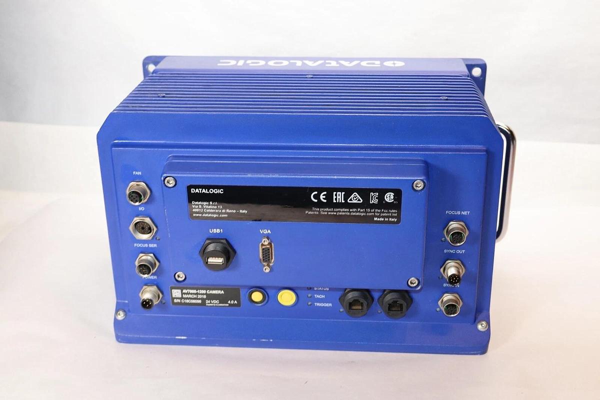Used DATALOGIC AV7000-1200 24Vdc 4.0A High Speed Camera
