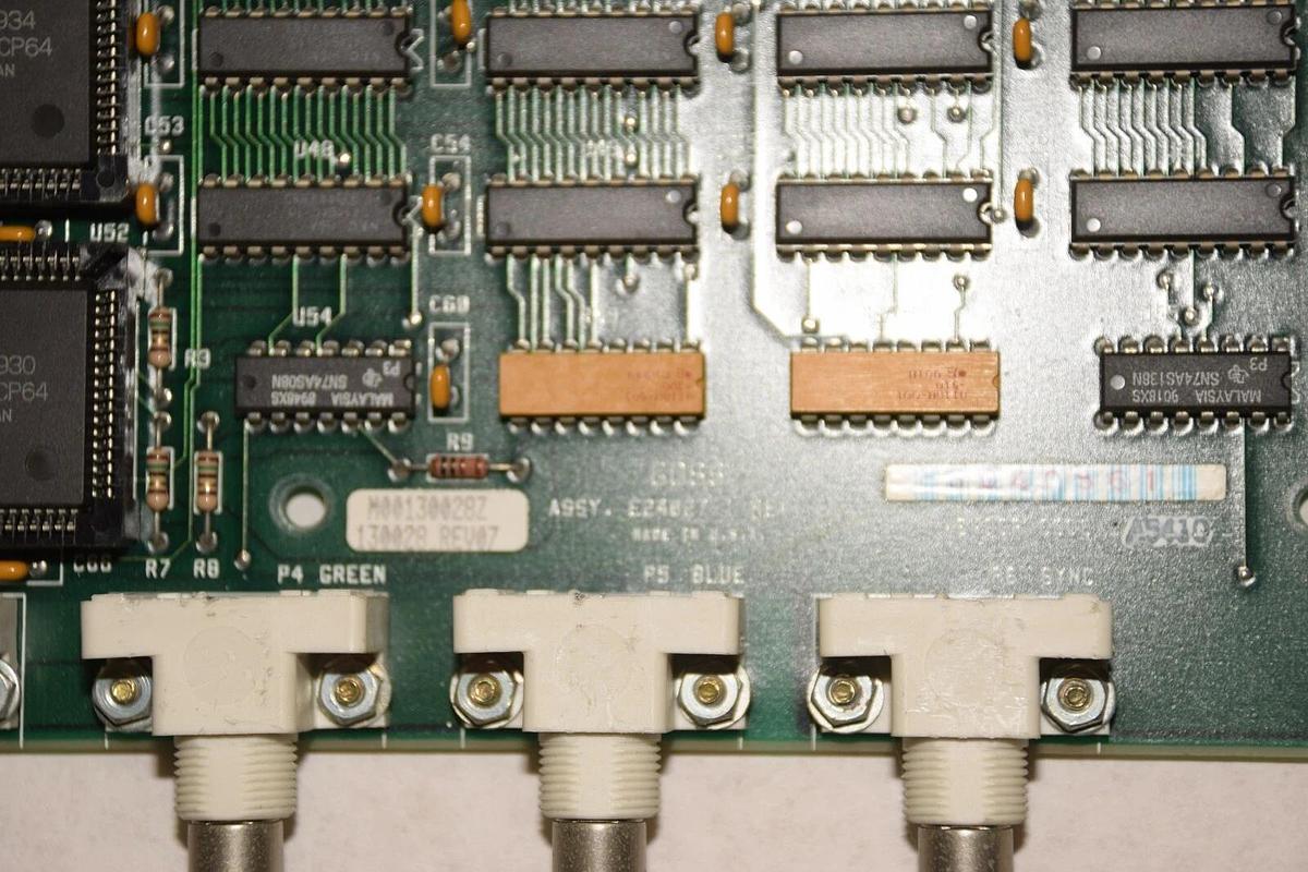 Used GOSS E24027-1 E240271 REV 2 GRAPHIC CONTROLLER VIDEO BOARD