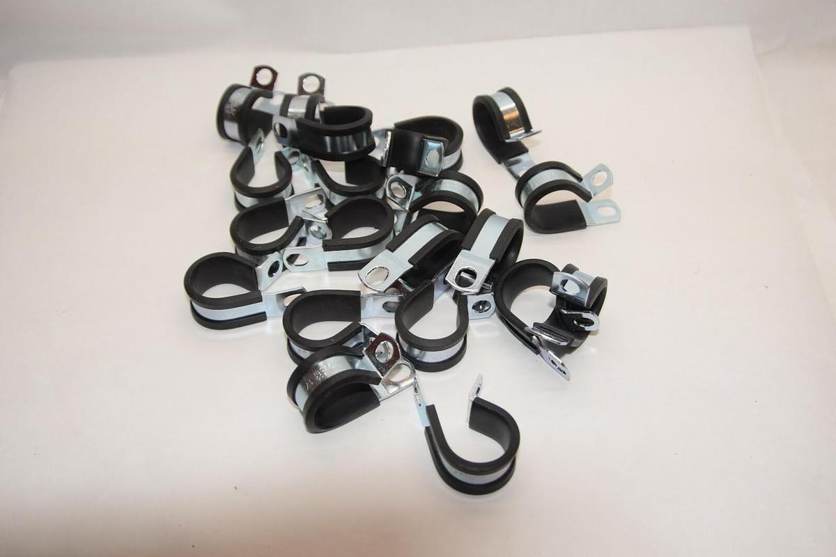 (Lot of 25) Umpco Cushioned Loop Clamp Clamps S801N17 S8O1N17 1" wire NEW