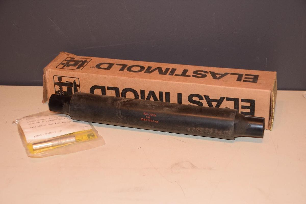 ELASTIMOLD 25 S 25S-FAB .625-.735in STRAIGHT SPLICE  (NEW old stock)