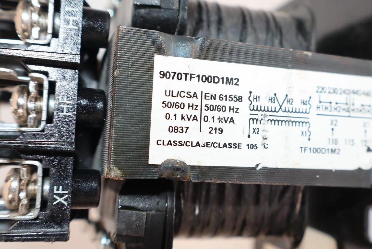 Used Square D Transformer with Fuse Holder 9070TF100D1M2