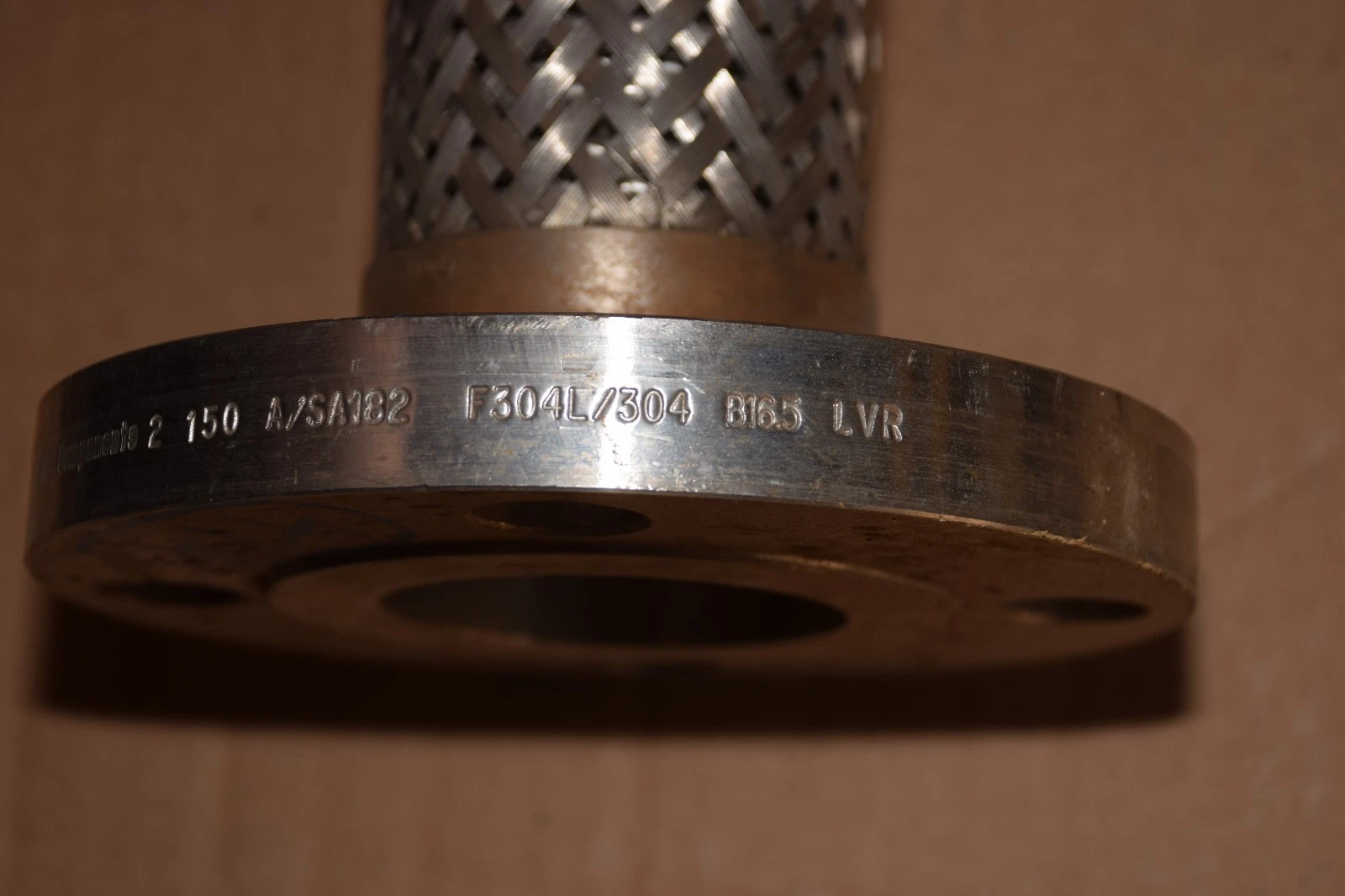 Flow components 12" Long 2" ID Stainless Steel Flexible Coupling 304 SA182 B16.5