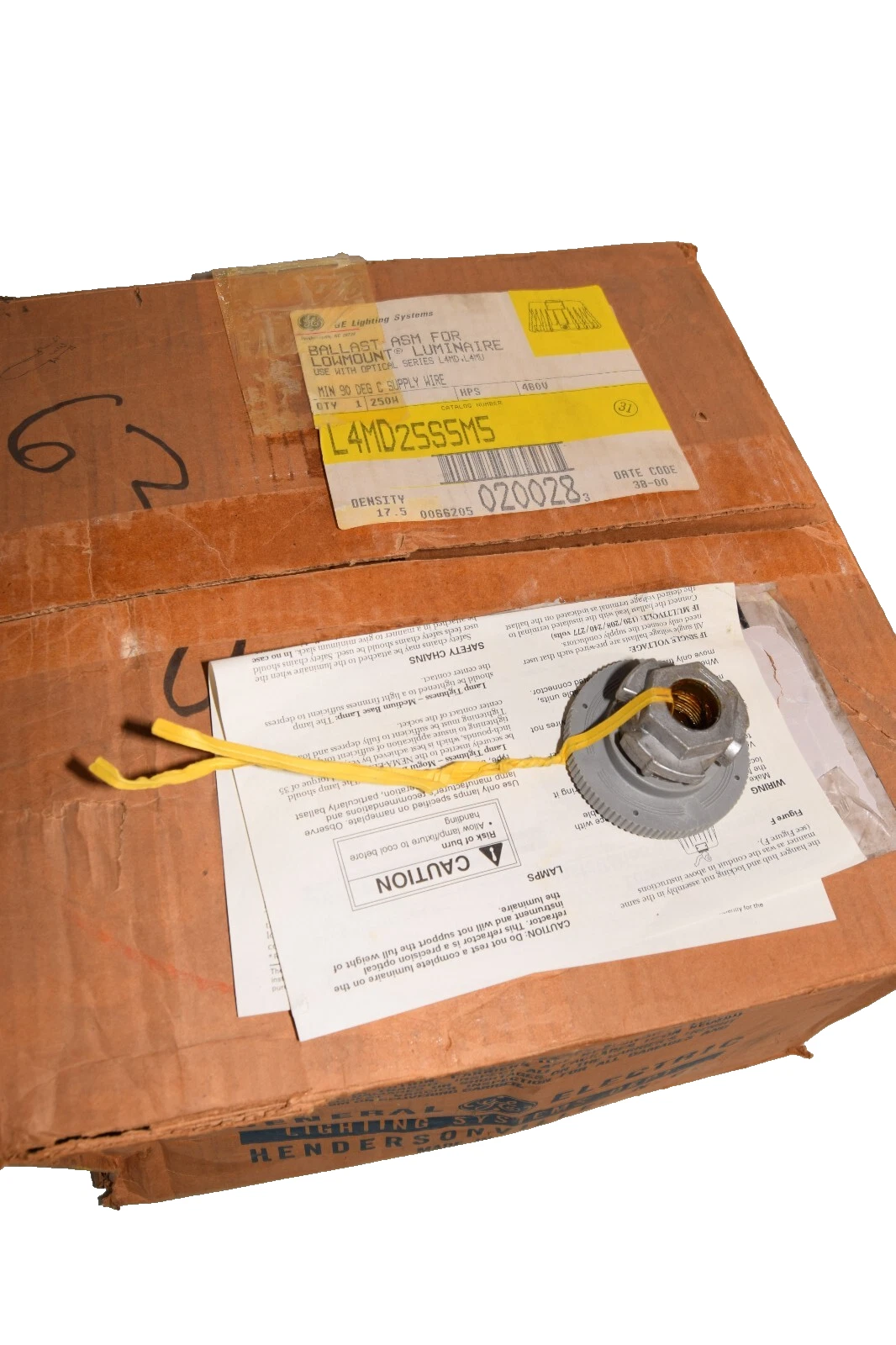 (NEW) GE LIGHTING SYSTEMS L4MD25S5M5 250W Ballast ASM for Lowmount Luminaire