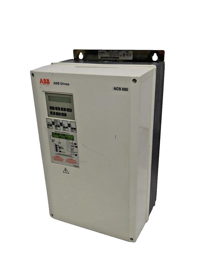 Used ABB Drive ACS500 ACS501-025-4-00P51 440-500vac 3p ACS501-025-4-00P51 25hp 30hp