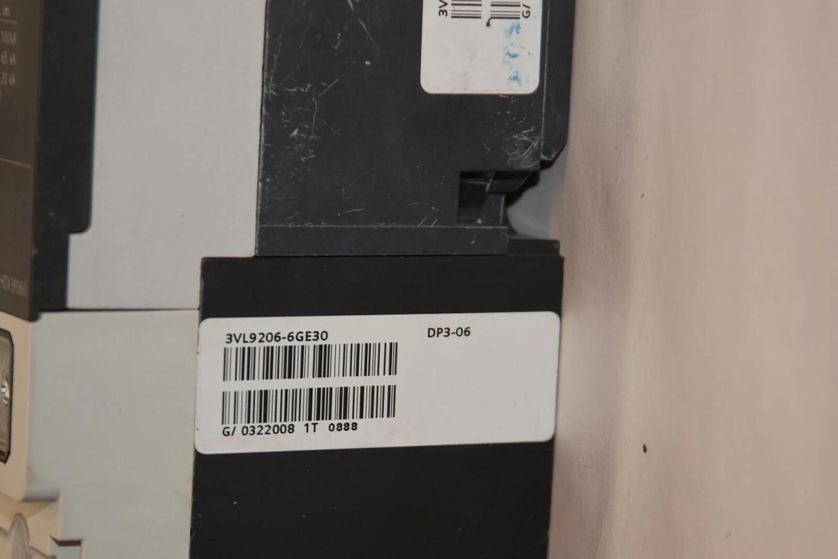 Siemens breaker NDGA 60 Amp 3VL9206-6GE30  3vl2115-3rr30-0aa0 HDX3P060 60 A 60A