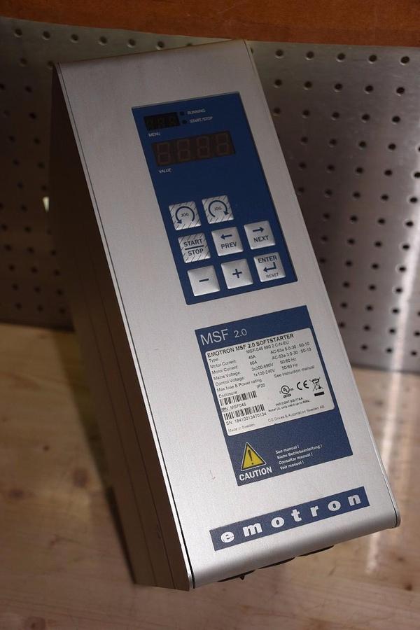 Used EMOTRON MSF045 MSF-045 690 2 C-N-EU MSF 2.0 SOFTSTARTER DRIVE MSF-0456902C-N-EU