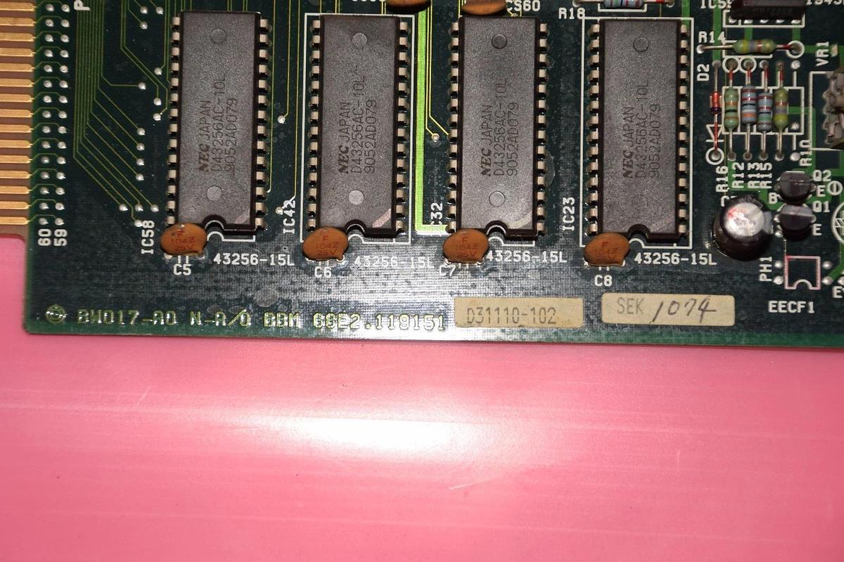 Used HITACHI Circuit Board Card BW017-A0 N-A/0 BBM 68E2.119151 D31110.102 SEIKO