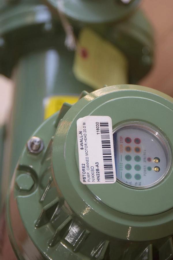 Nikkiso Non-Seal Pump TBP3 HN22B-A3 HN22BA3 Head: 20m 2.4kw 460v 300 L/min (NEW)