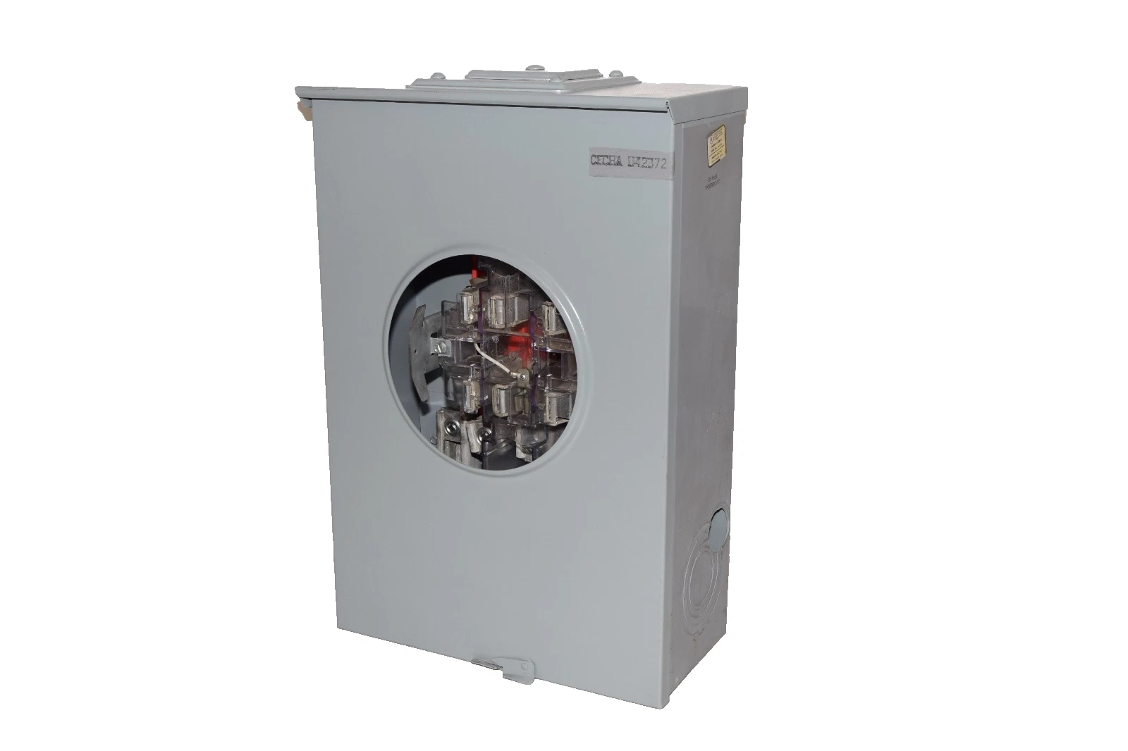 Used Anchor Electric Meter Socket Enclosure U50000 U40000 200A 200 Amp 600v 3ph 4w