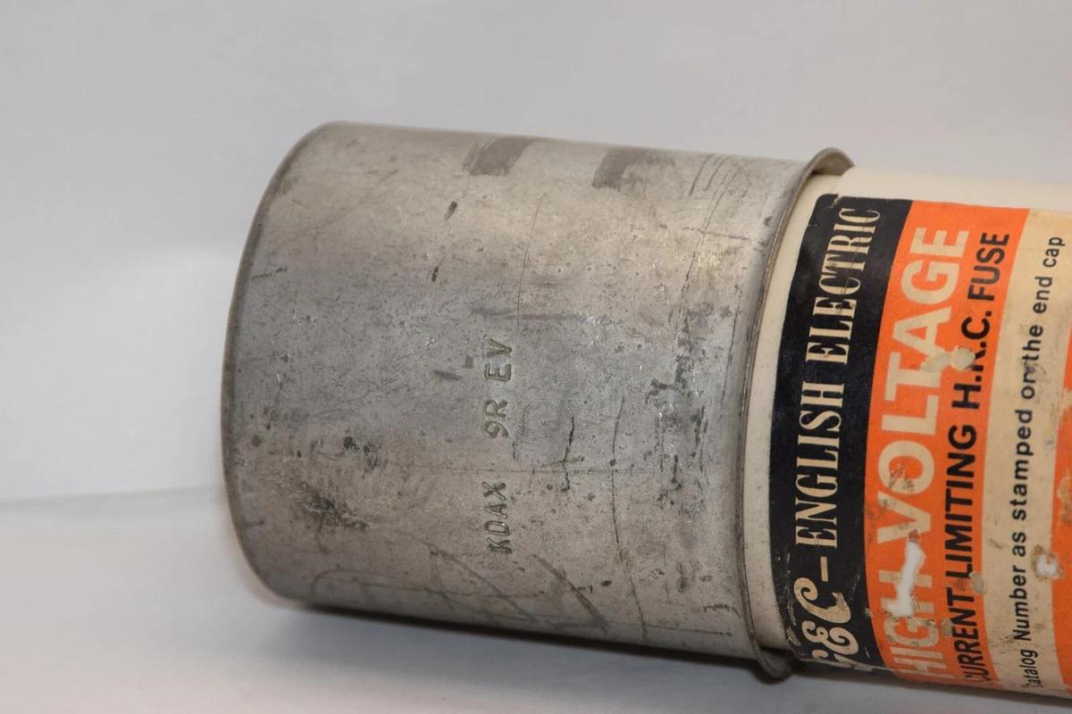 (NEW) GEC STRIKER KDAX9R 200A 200 Amp Current Limiting Fuse