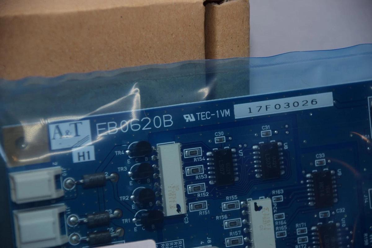 (NEW) A&T TEC-1VM , EB0620B , TEC-1VM 17F03026 Circuit Board Card