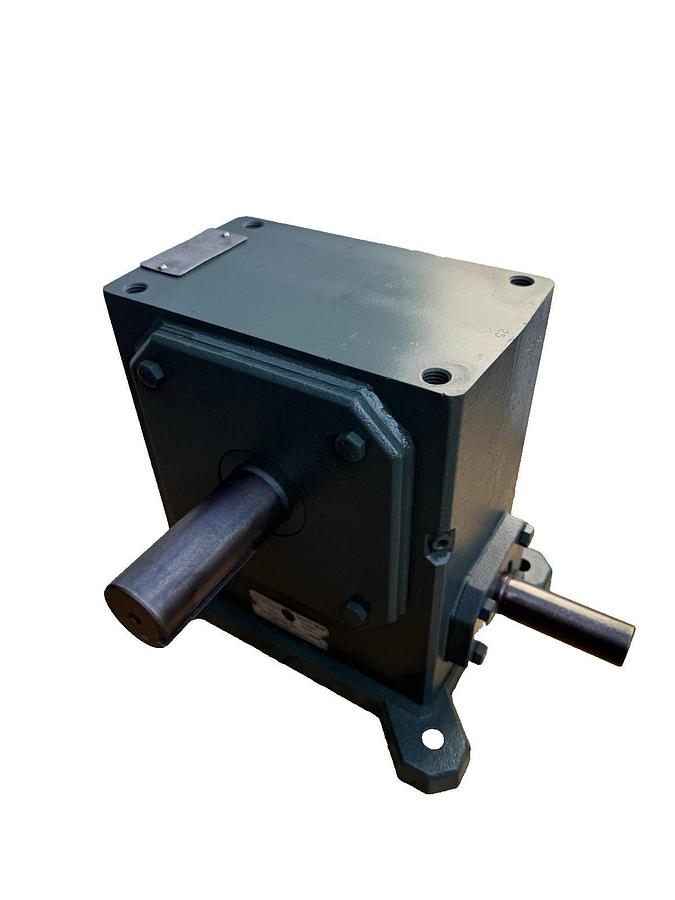 Refurbished Grove Gear Flexaline U242-1 Worm Gearbox 25:1 Speed Reducer 6.24HP 1-1/4" 1-7/8"