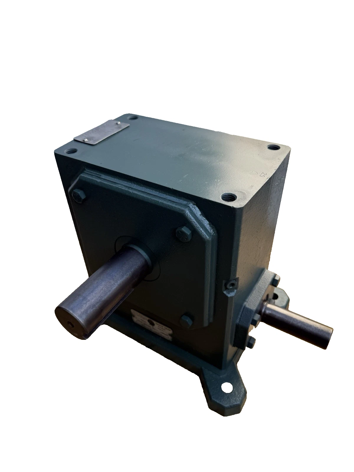 Refurbished Grove Gear Flexaline U242-1 Worm Gearbox 25:1 Speed Reducer 6.24HP 1-1/4" 1-7/8"
