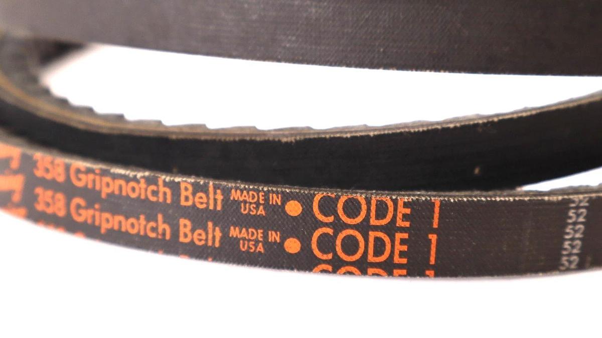 Browning 5VX900 358 Gripnotch Code 1 Cogged V-Belt USA (New)