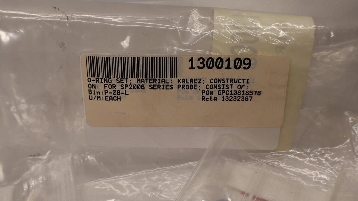 DuPont Kalrez 1300109 O-Ring Kit for SP2006 Series Probe (New - kit)