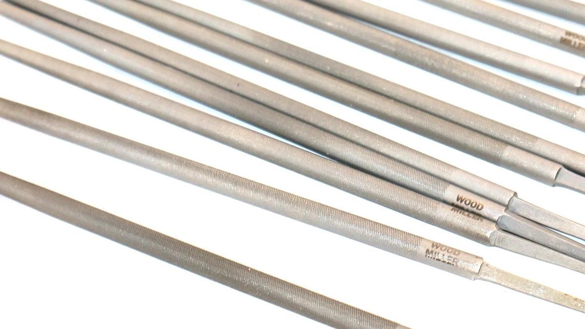 Wood / Miller DIC12084 10" Round Smooth File (New - Box of 12)