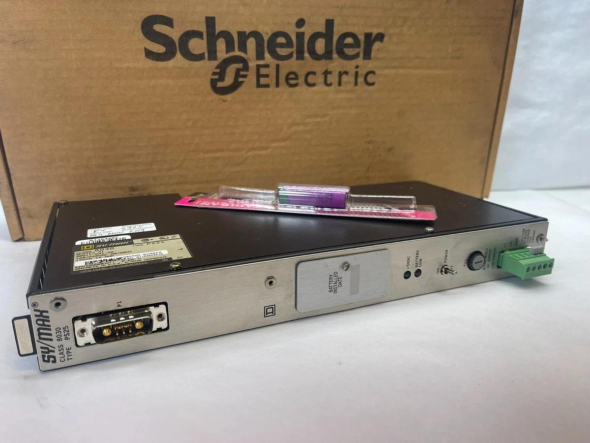 Refurbished Square D  SYMAX 8030-PS-25 A1, PS25 ser A1,  Sy/max PS25  serA1, 8030 PS25