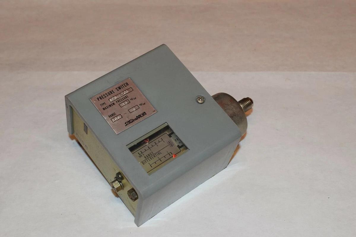 NEW SAGINOMIYA SPS-L206 SPSL206 15kgf/cm2 50cmV DIFFERENTIAL PRESSURE SWITCH