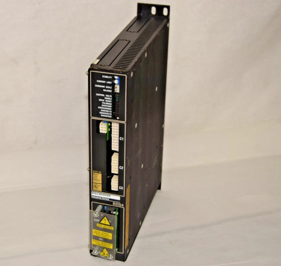 Used KOLLMORGEN Servo Drive BDS4A-103H-0015-105A21P Input 140Vdc Output 115Vac