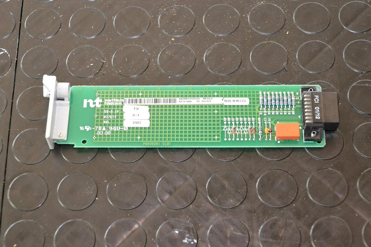 Used NORTEL NORTHERN TELECOM NT7E14AA DS-3 IF NT7E14 DS-3NT7E14 B3D06B479 94V-0