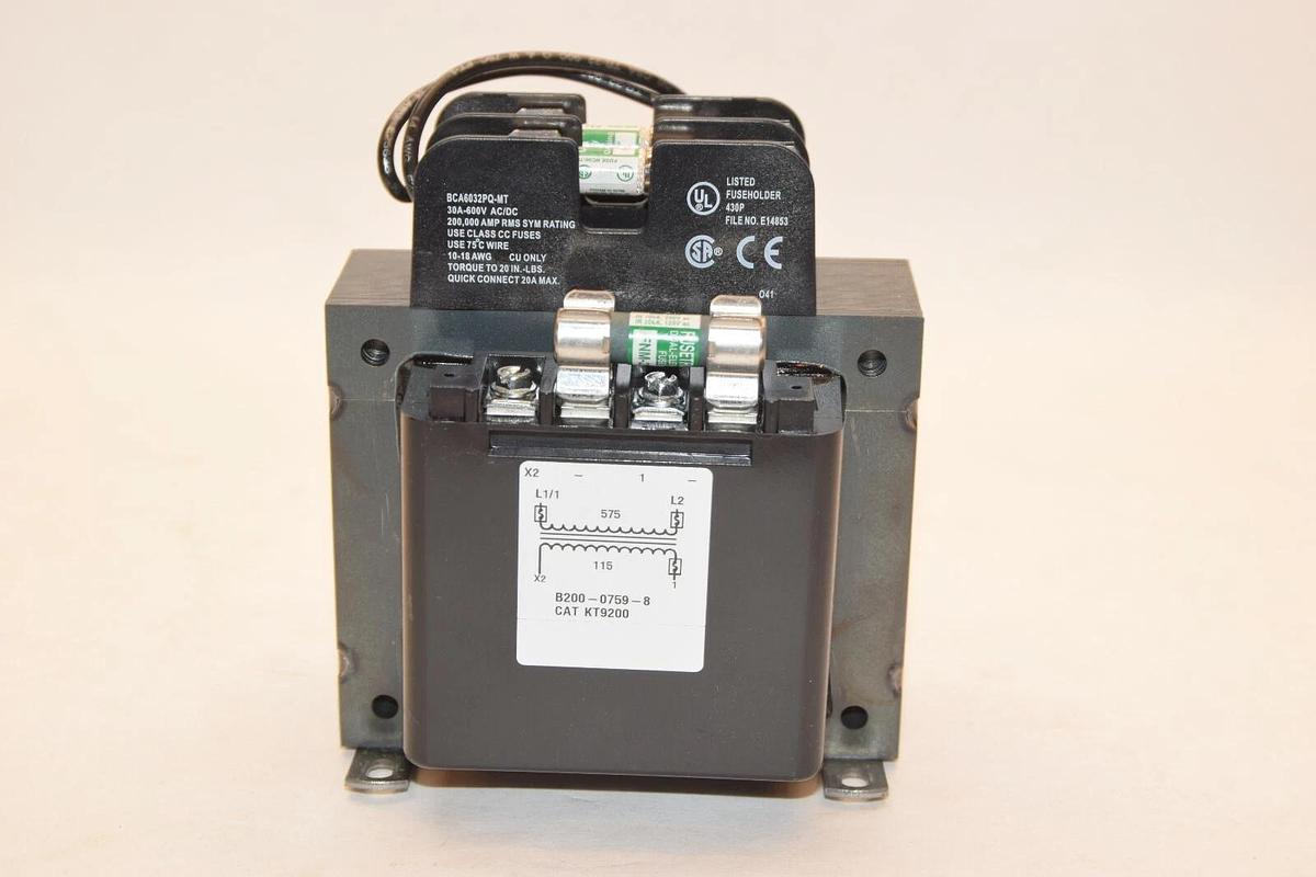 SIEMENS KT9200 575v 115V 200VA Transformer Kit (NEW)