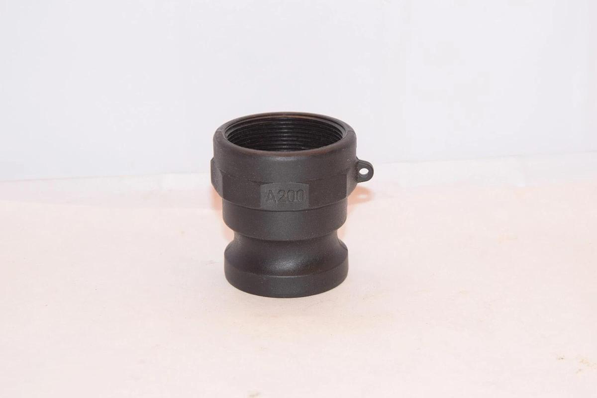 (NEW) 2" Type A Camlock Female NPT x Male Adapter Polypropylene