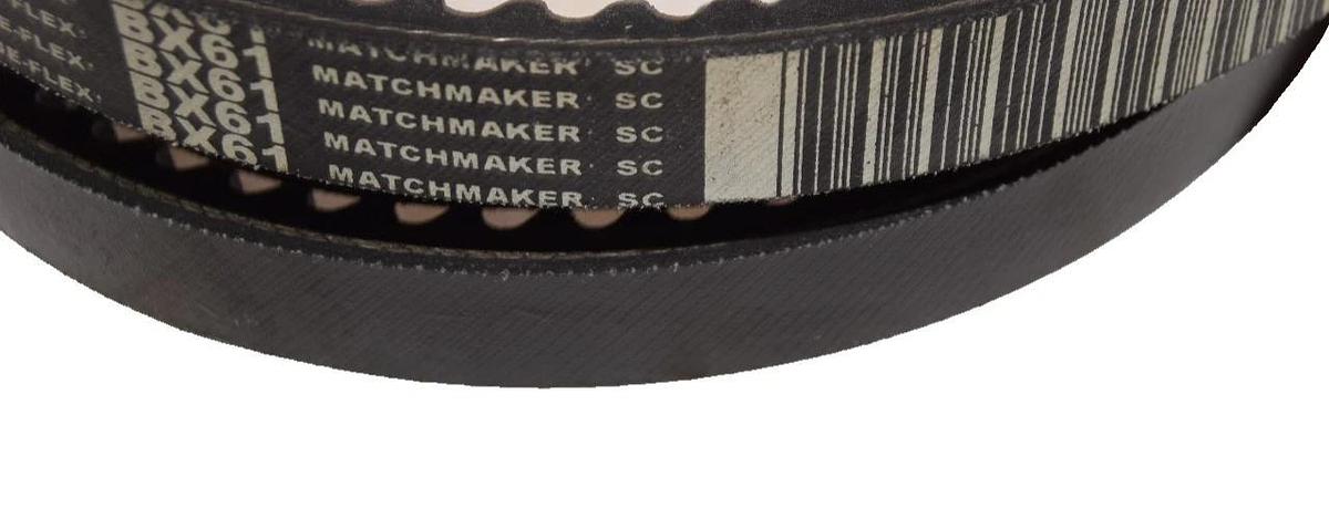 Continental Cogged Belt V-Belt BX61 Torque-Flex ConiTech Matchmaker BX-61 (New)